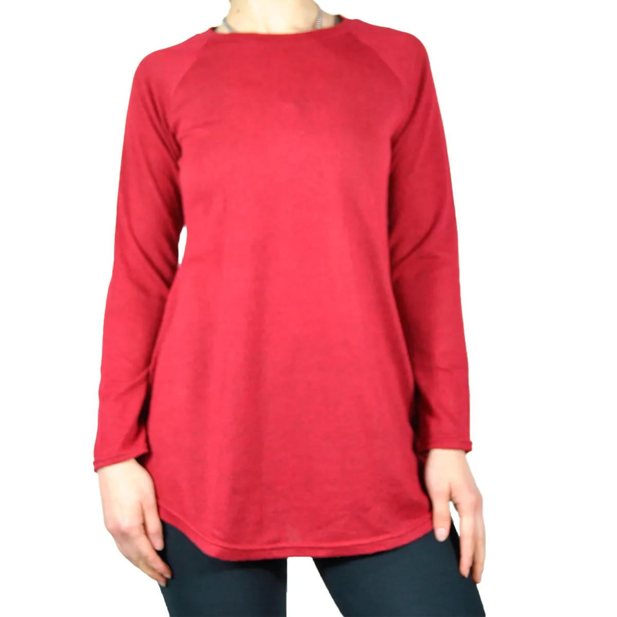 Buzo Manga Larga Suelto Lanilla