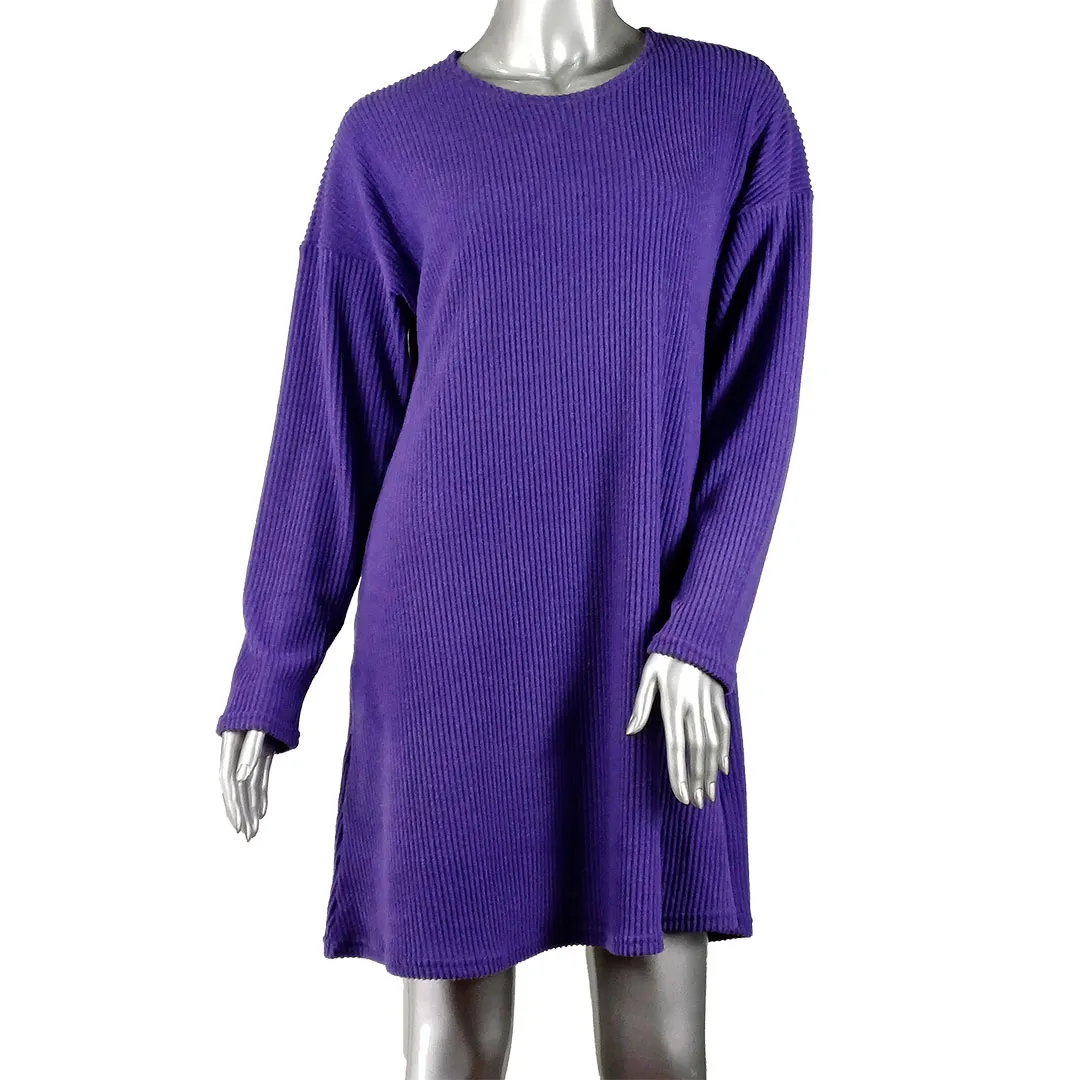 Vestido Manga Larga Caída Morley Lanilla