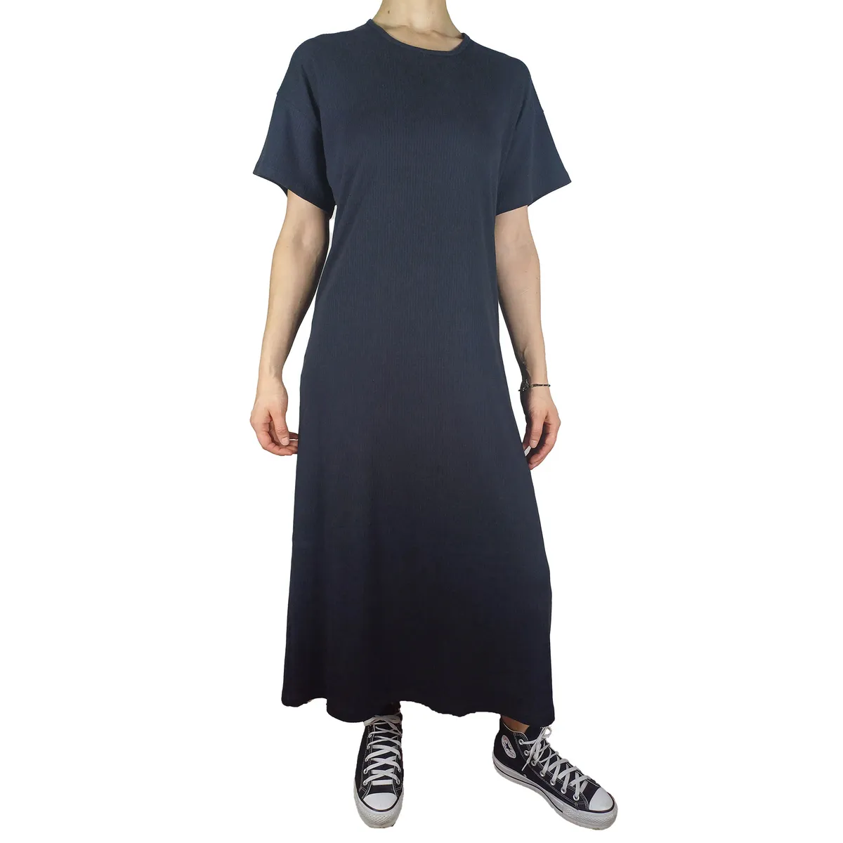 Vestido Manga Caída Maxi Morley