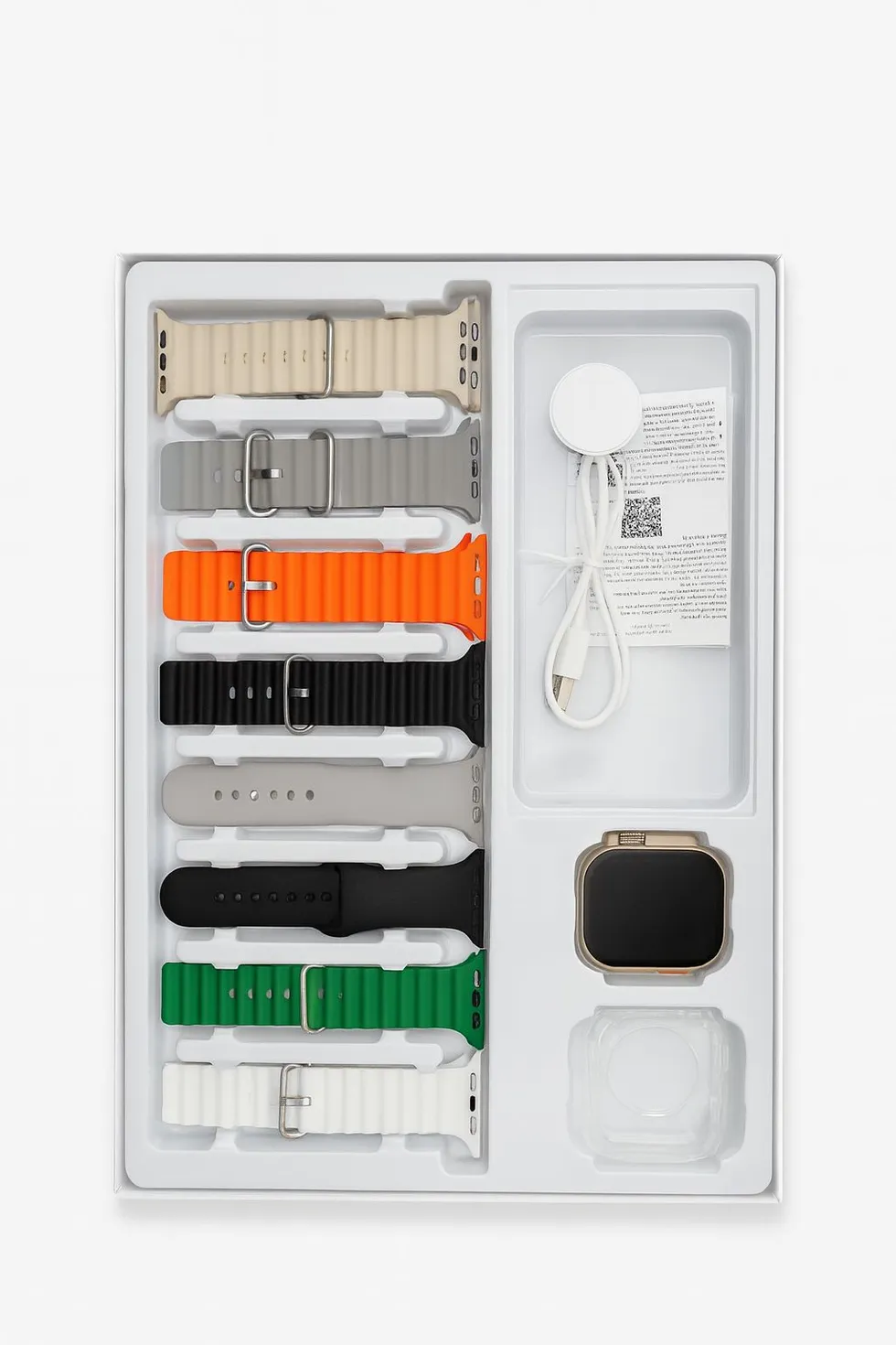 Cofre Smartwatch 8 mallas + protector