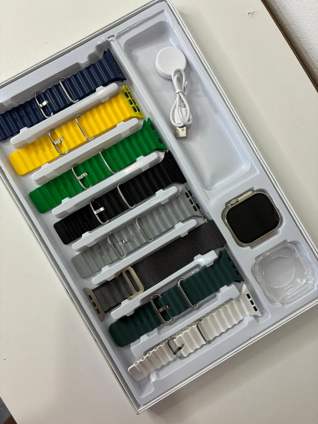 Cofre Smartwatch 8 mallas + protector