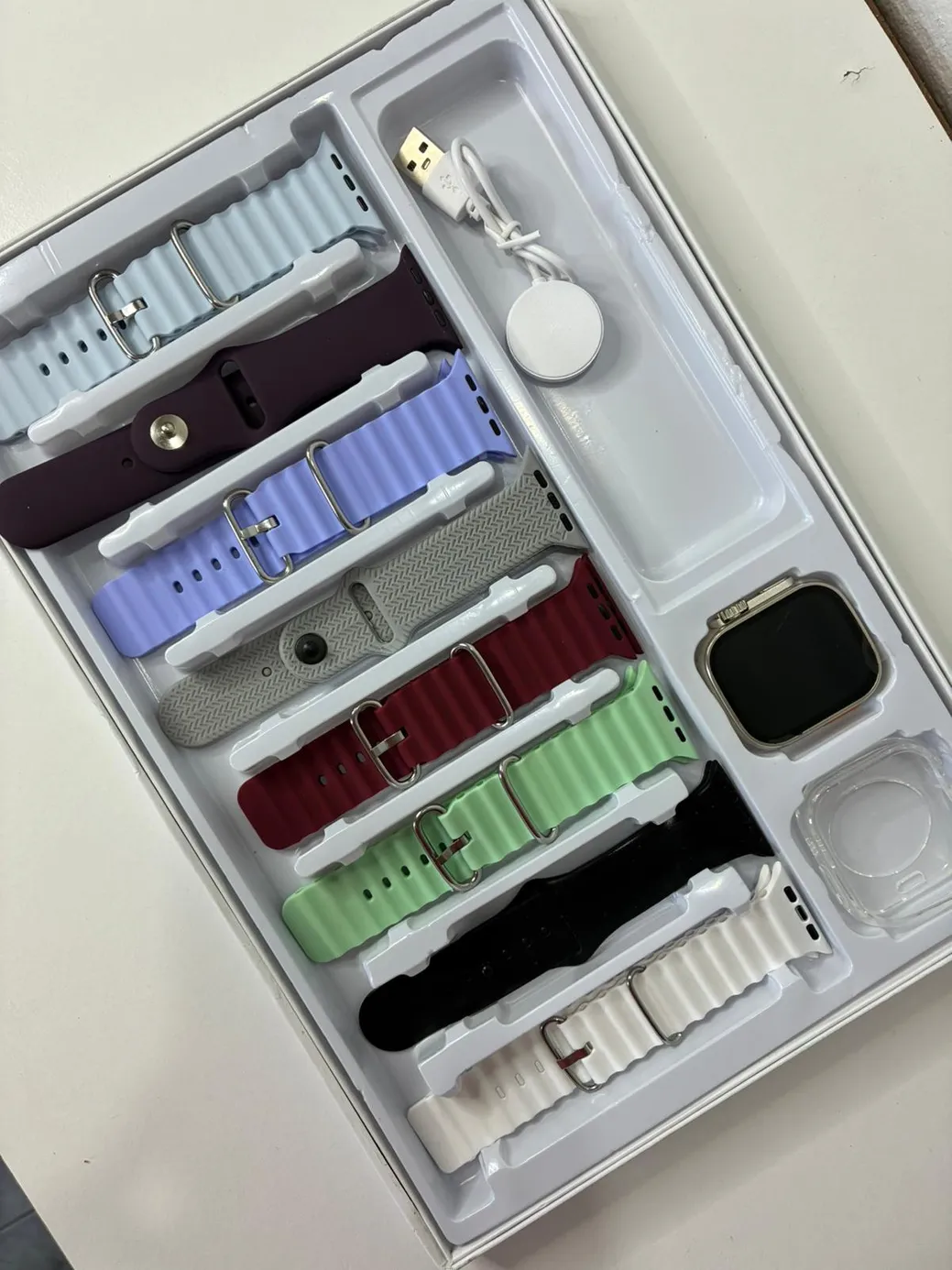 Cofre Smartwatch 8 mallas + protector