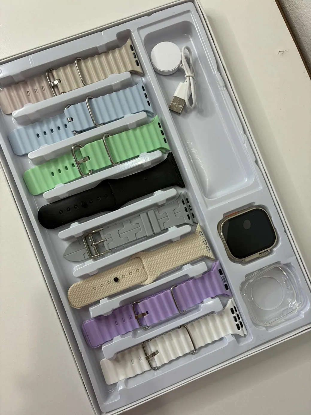 Cofre Smartwatch 8 mallas + protector