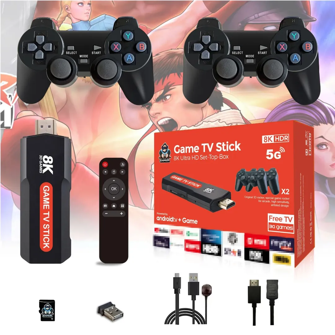 GameBox TV Stick – Consola Retro + Android Todo en Uno