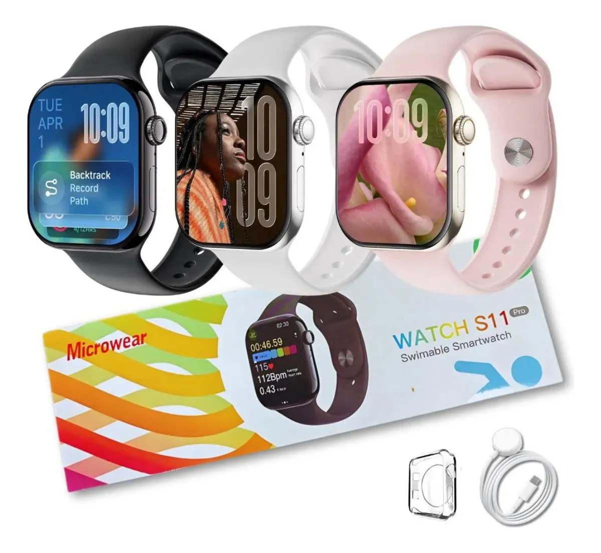 Smartwatch S11 Serie 11 con Inteligencia Artificial, Respuesta a WhatsApp y Funciones Avanzadas