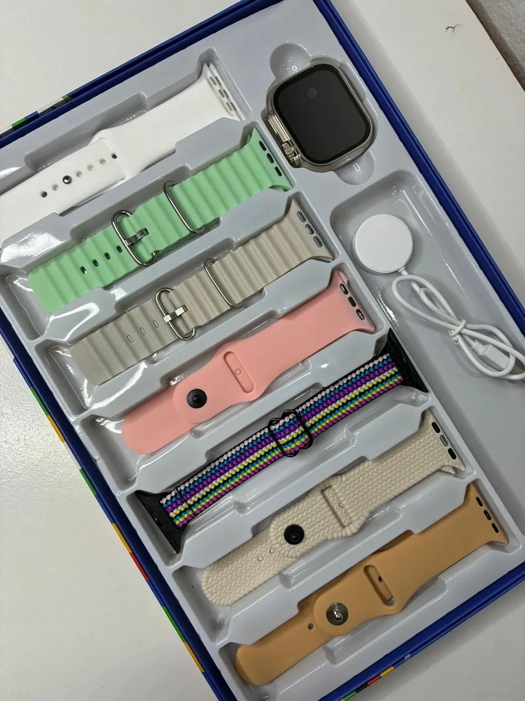 Cofre Smartwatch 7 en 1 | Llamadas, Salud y Funciones Completas