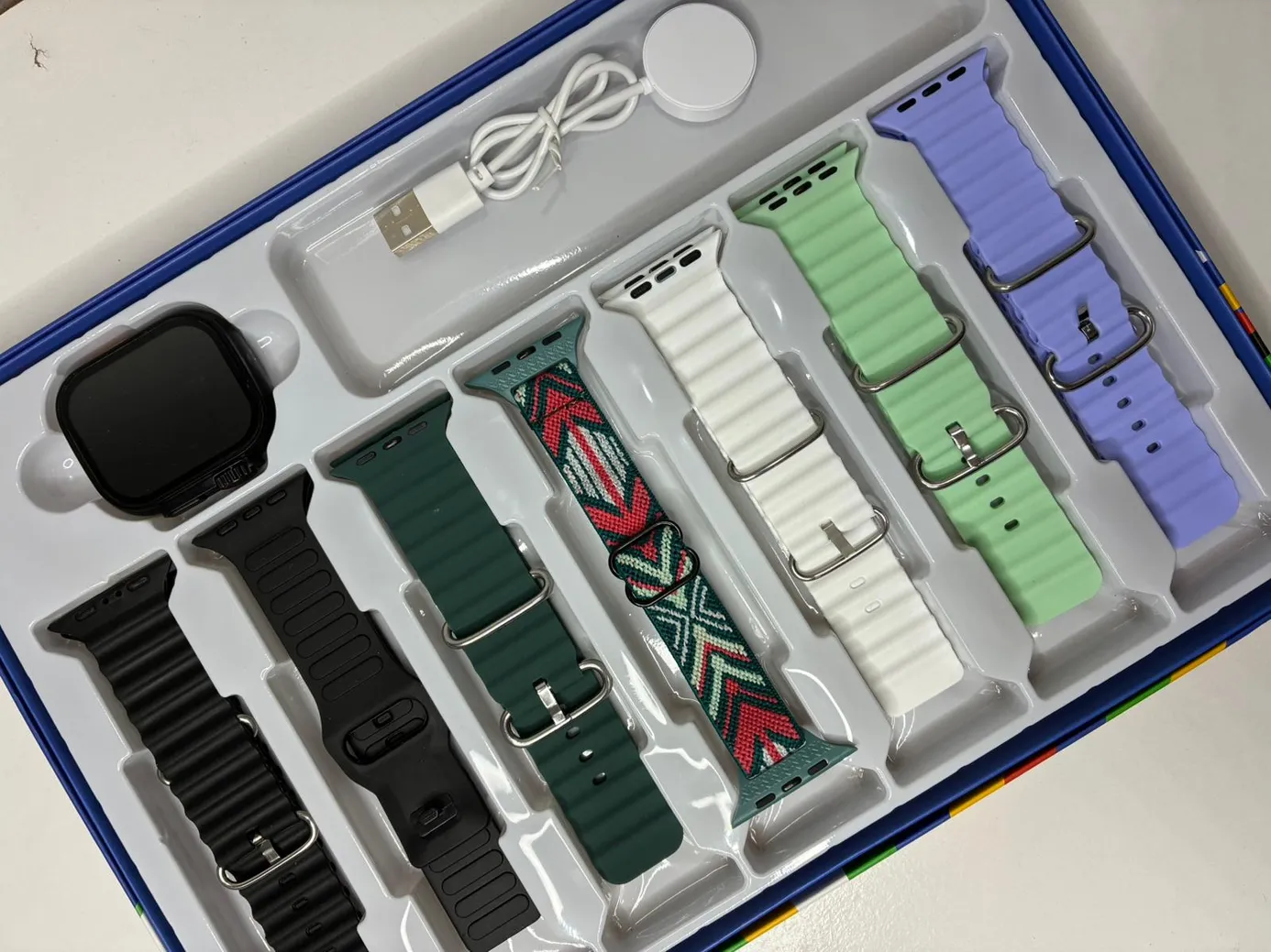 Cofre Smartwatch 7 en 1 | Llamadas, Salud y Funciones Completas