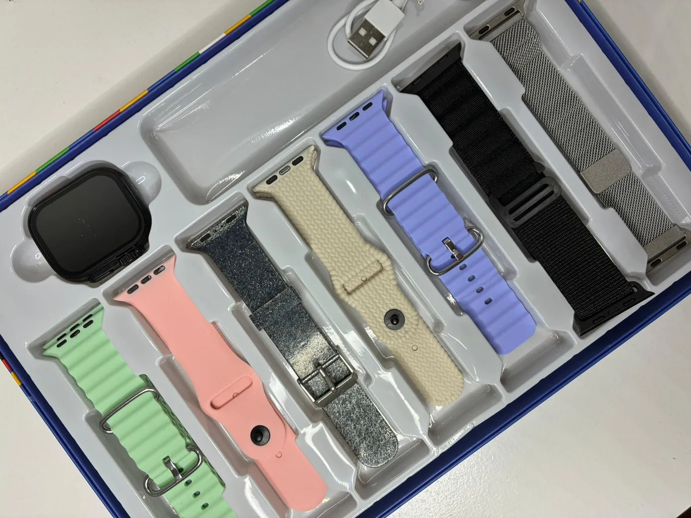 Cofre Smartwatch 7 en 1 | Llamadas, Salud y Funciones Completas