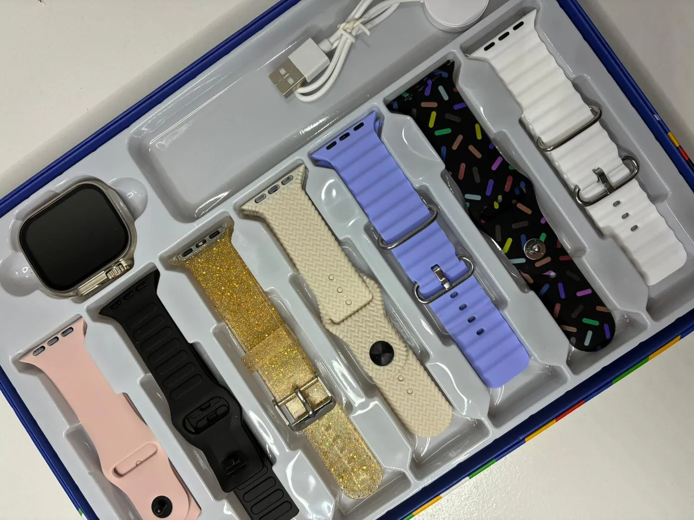 Cofre Smartwatch 7 en 1 | Llamadas, Salud y Funciones Completas