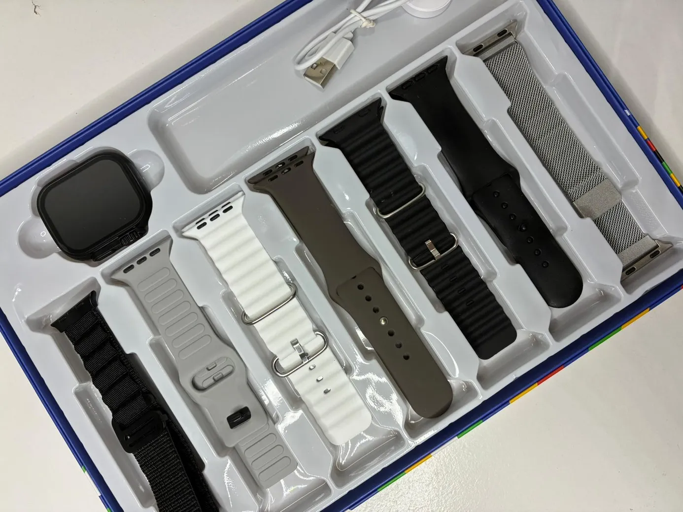 Cofre Smartwatch 7 en 1 | Llamadas, Salud y Funciones Completas