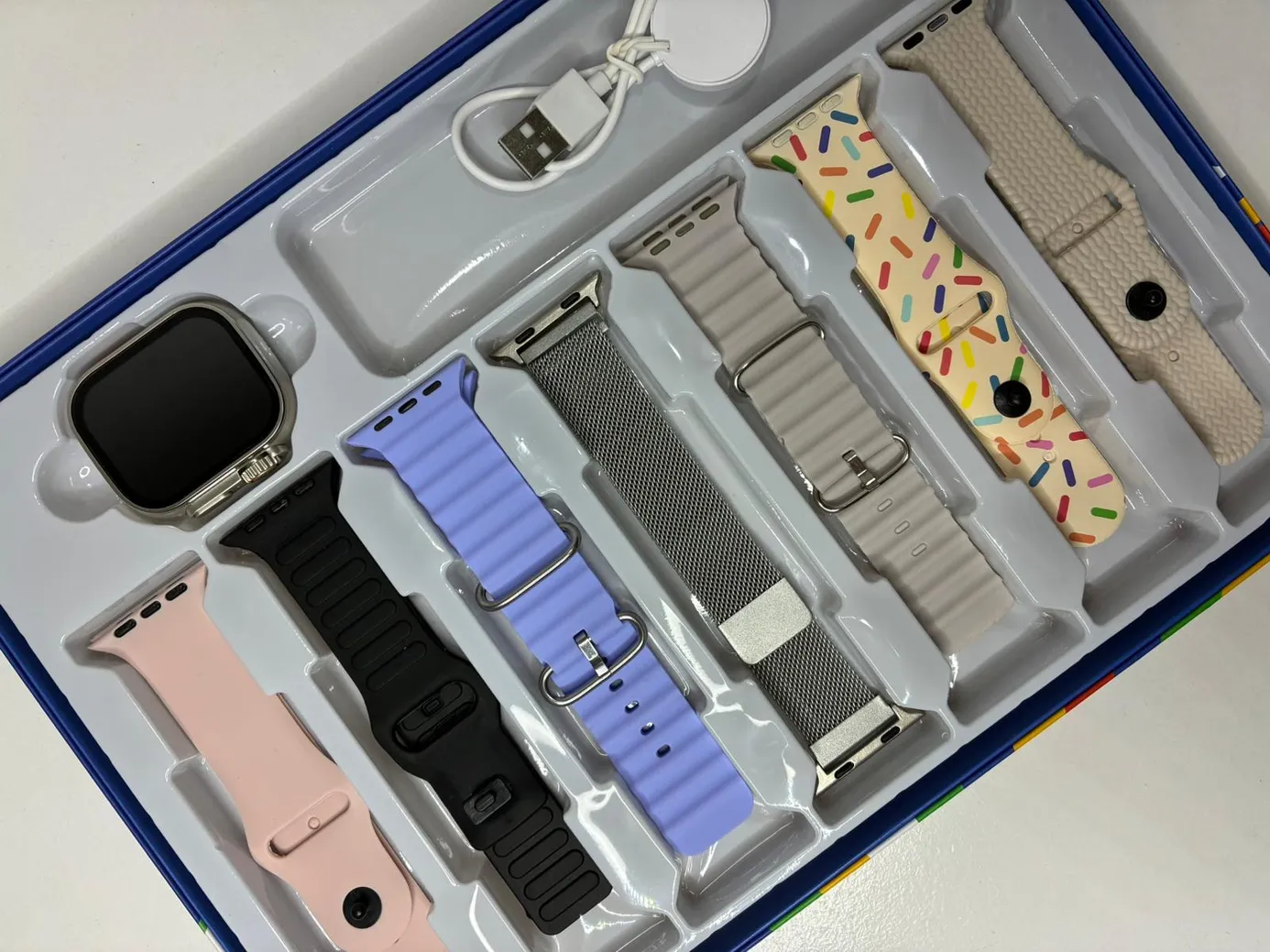 Cofre Smartwatch 7 en 1 | Llamadas, Salud y Funciones Completas