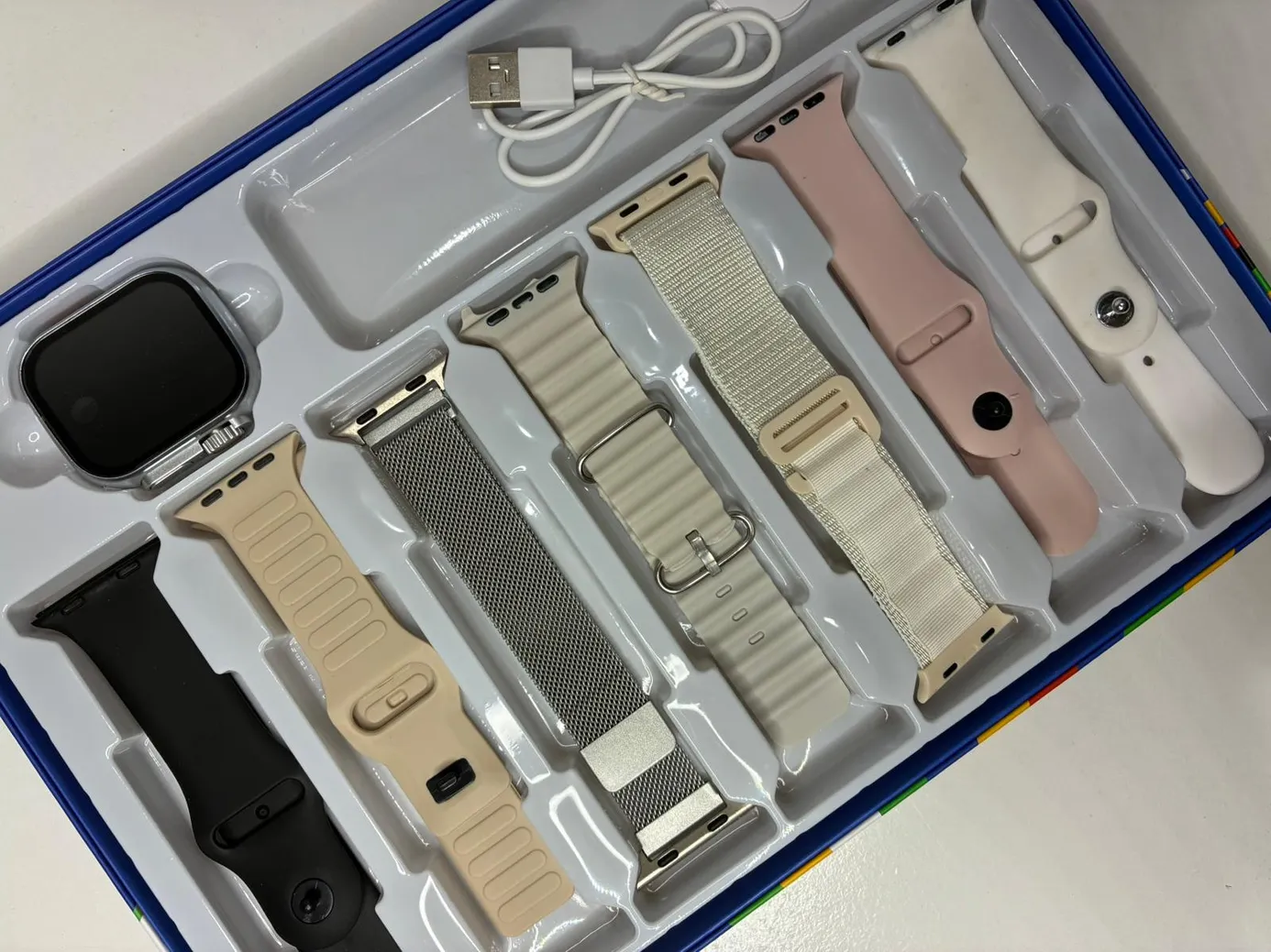 Cofre Smartwatch 7 en 1 | Llamadas, Salud y Funciones Completas