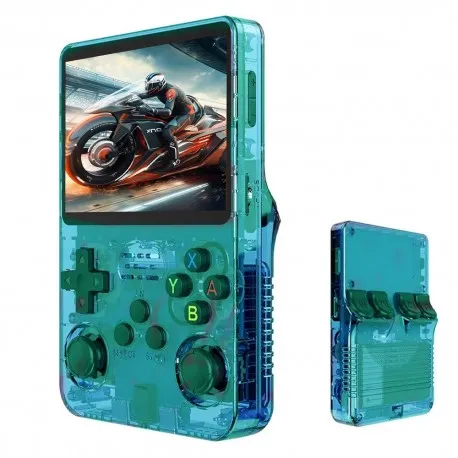 Consola Retro Portátil R36S PRO con +35.000 Juegos – Pantalla HD, Batería de Larga Duración y Emuladores Clásicos