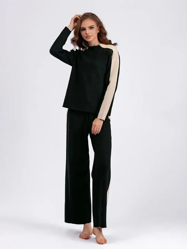  Set Knit Bi-Color "Duo Elegance"